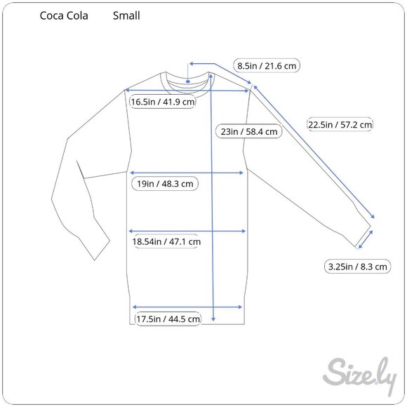 Enjoy Coca-Cola Classic Graphic Sweatshirt Small Dark Heather Gray NWT $34 - Picture 2 of 4